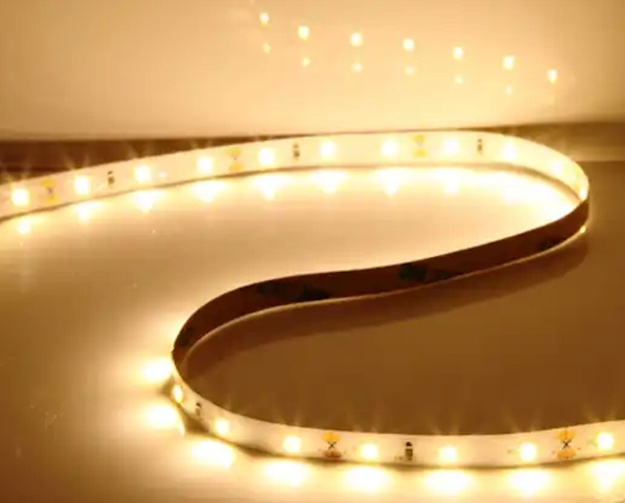 3 volt Warm White LED Strip - 5 metre roll