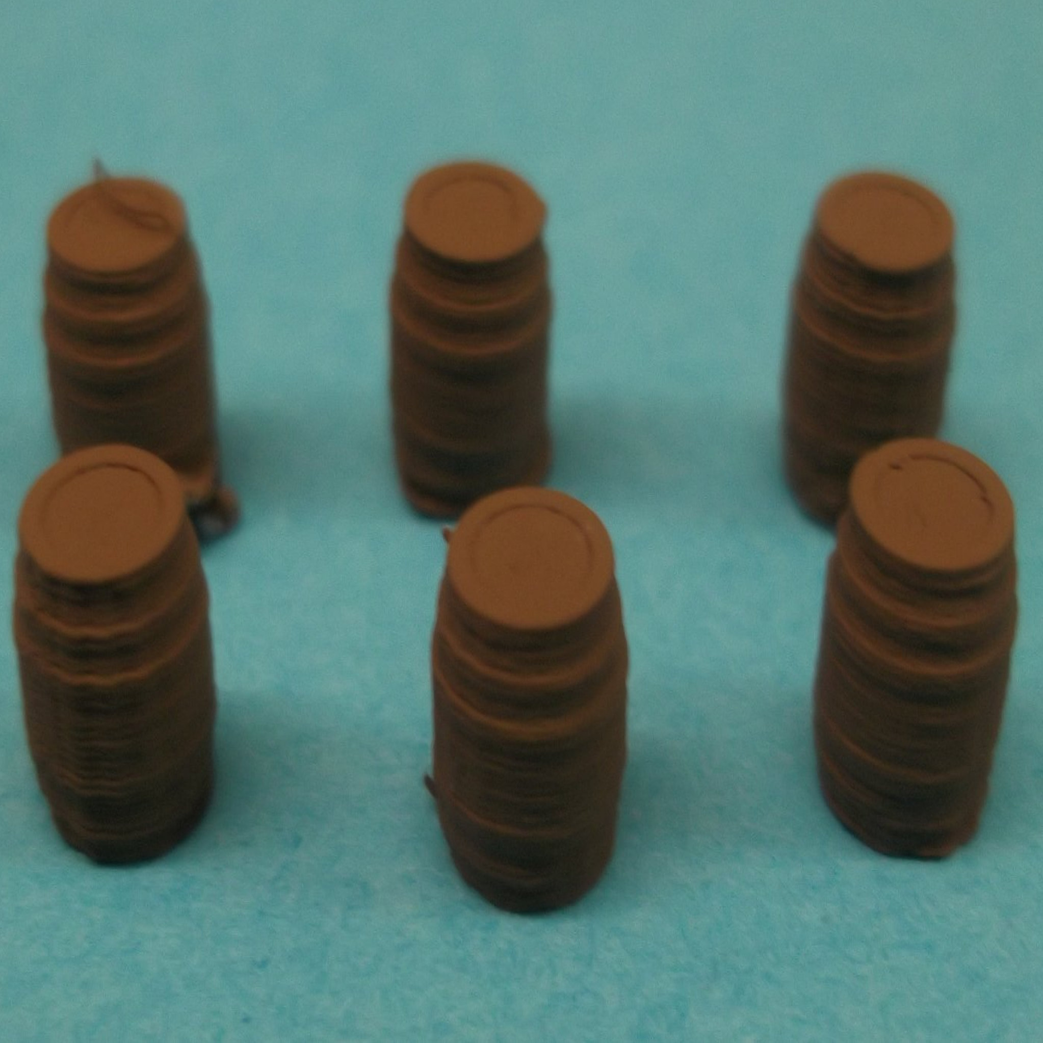 N Scale Barrels (pack of 8)