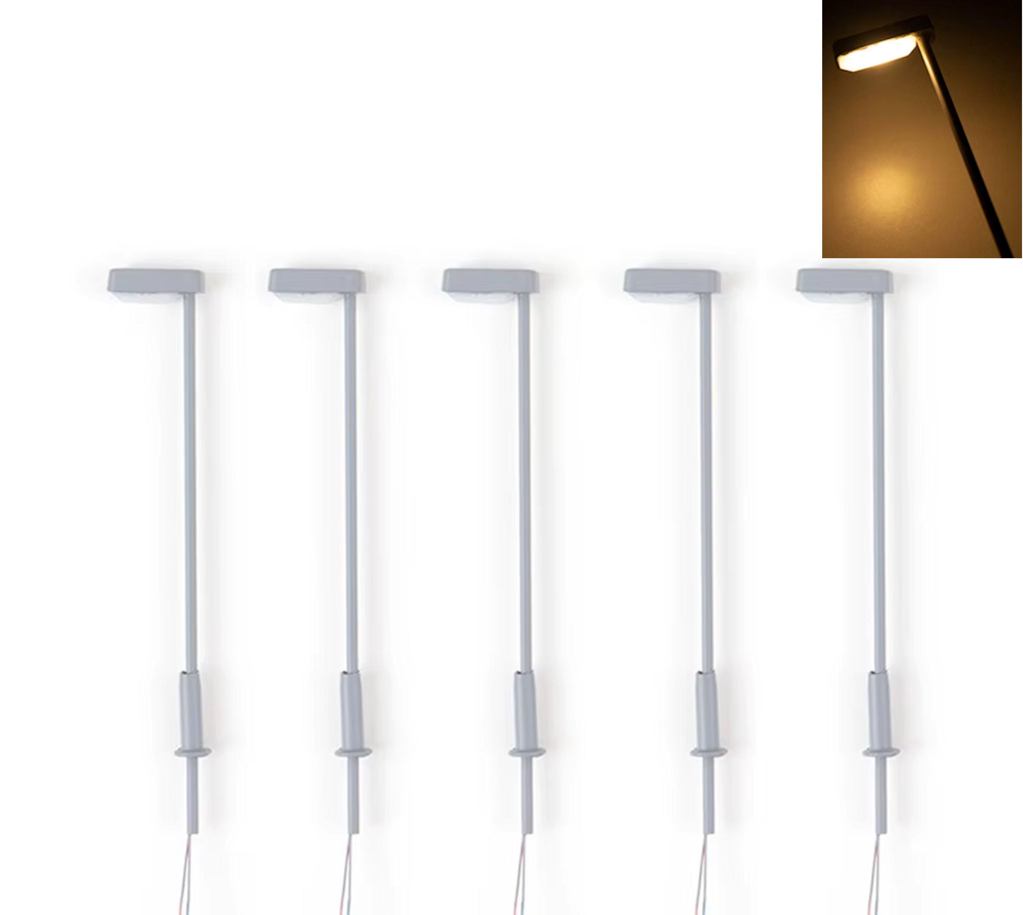 Item Code 616S - Pack of 5 Lampposts