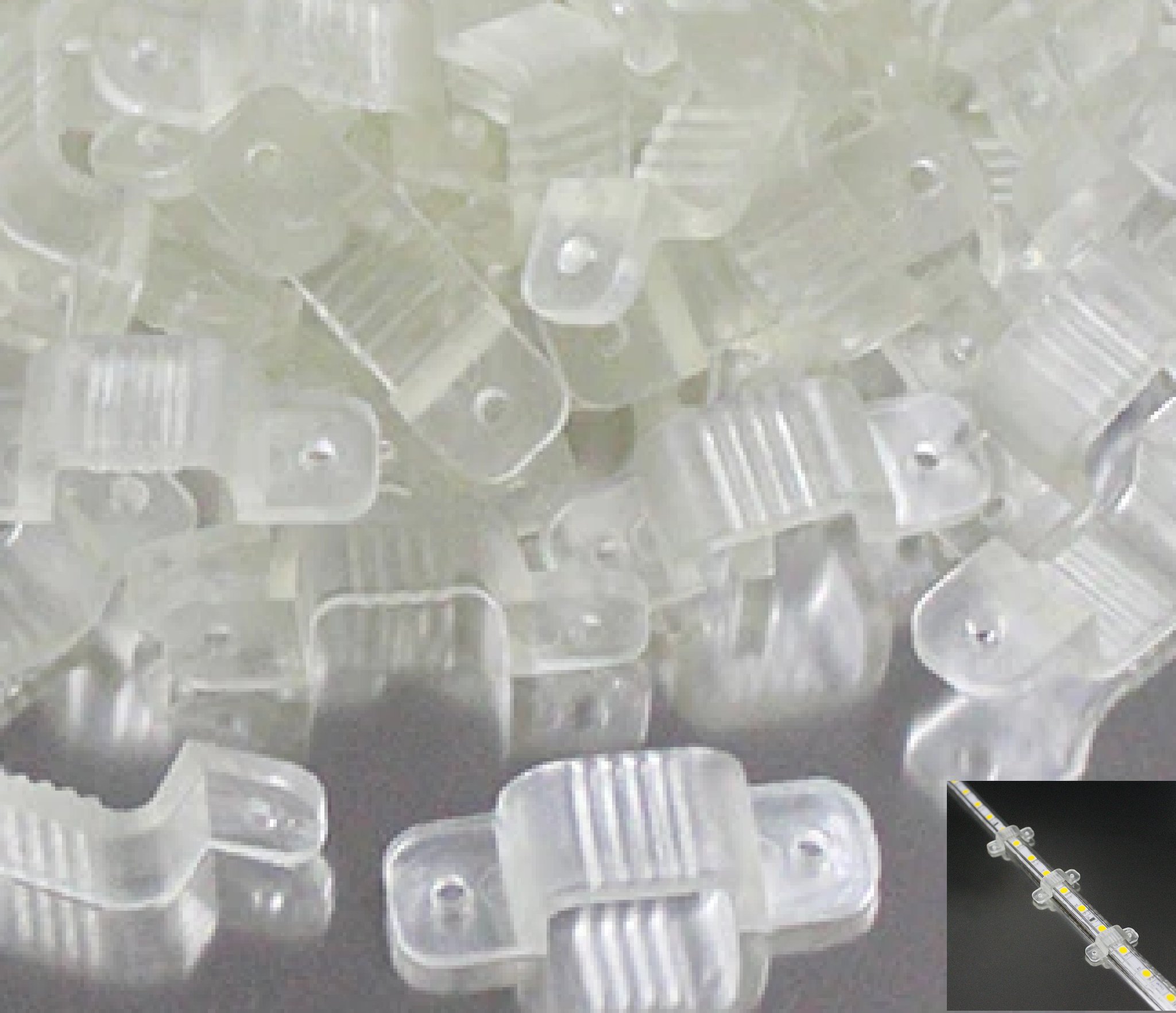 LED Strip Light Fastener Clips (Pack of 20)