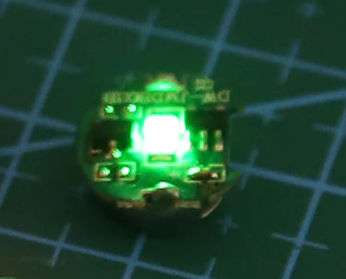 Magnetically Operated 3v Green LED