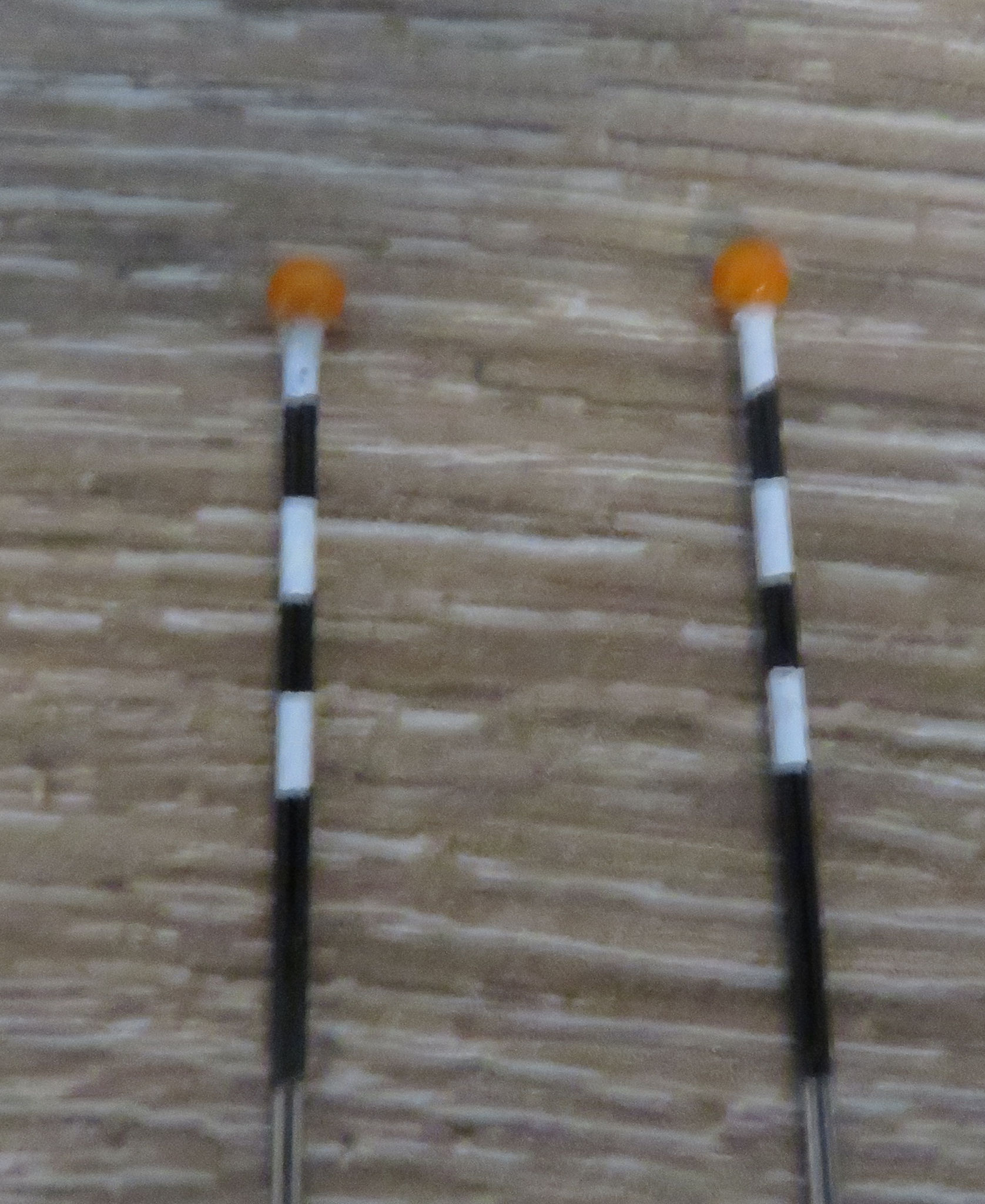 N Scale Belisha Beacons for Zebra Crossing