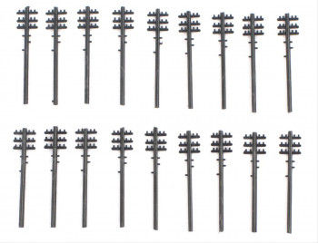 N Scale telegraph Poles