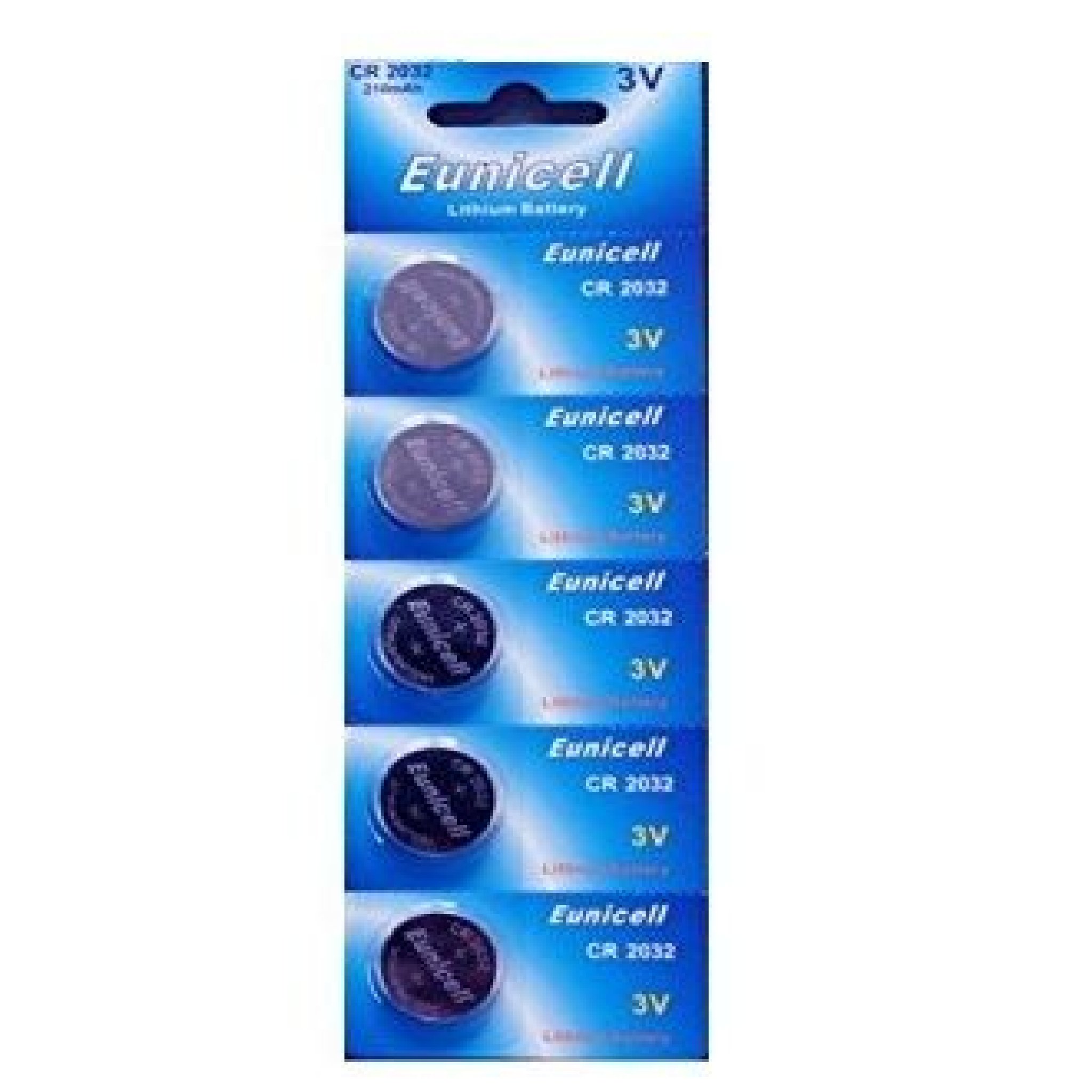 Pack of 5 CR2032 Batteries