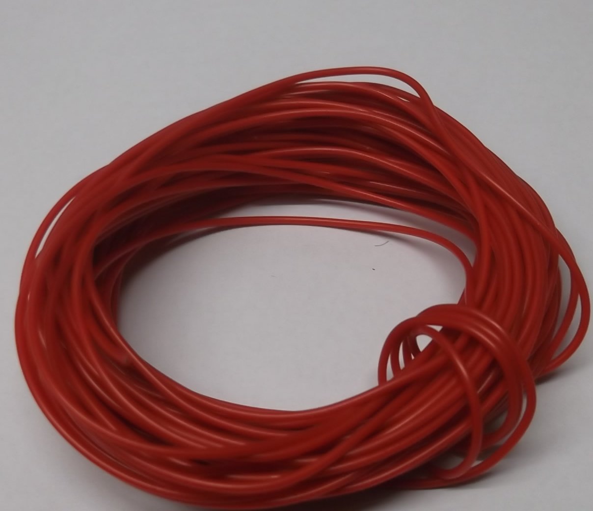 Red Multistrand 7/0.2 Equipment Wire - 10 metres